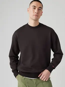 Levi's: Чёрная толстовка 