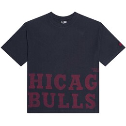 NEW ERA: Футболка  NBA Chicago Bulls оверсайз