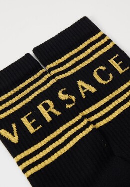 Versace: Чёрные носки 