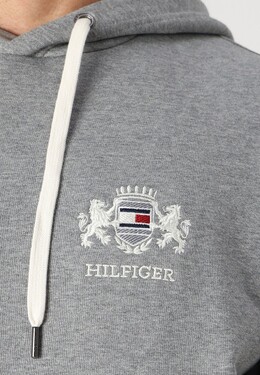 Tommy Hilfiger: Серая толстовка 
