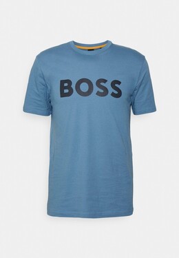 BOSS: Футболка с принтом 