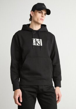 Calvin Klein Jeans: Чёрная толстовка 