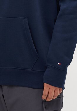 Tommy Hilfiger: Тёмная толстовка 