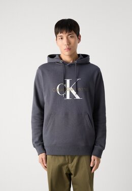 Calvin Klein Jeans: Тёмная толстовка 