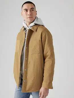 Levi's: Коричневая рубашка 