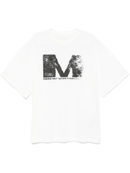 MM6 Maison Margiela: Футболка с принтом 