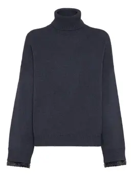 Brunello Cucinelli: Свитер с блёстками 