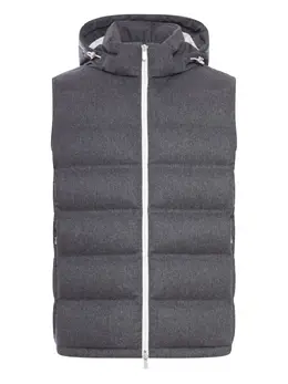 Brunello Cucinelli: Стёганый жилет 
