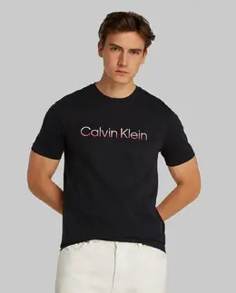 Calvin Klein: Двухцветная футболка 