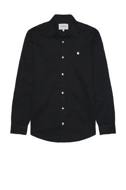Carhartt WIP: Рубашка  Madison с длинным рукавом