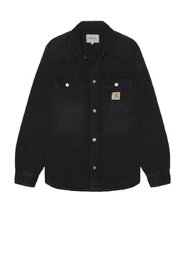 Carhartt WIP: Чёрная рубашка 