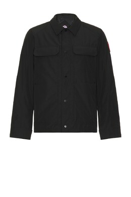 Canada Goose: Чёрное пальто 