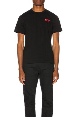 Comme des Garçons: Чёрная футболка 