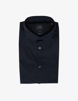 Armani Exchange: Рубашка стрейч 