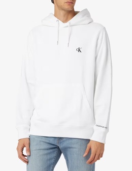Calvin Klein Jeans: Белая толстовка 