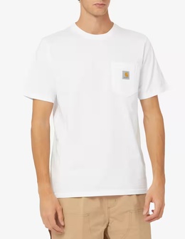 Carhartt WIP: Белая футболка 