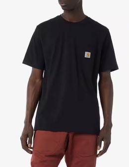 Carhartt WIP: Чёрная футболка 