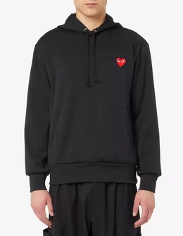 Comme Des Garçons Play: Толстовка с капюшоном 