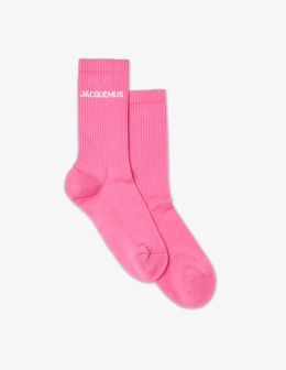 Jacquemus: Розовые носки 