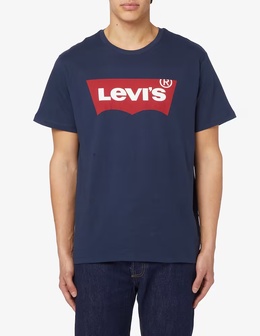 Levi's: Голубая футболка 
