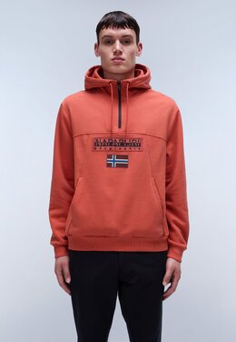 Napapijri: Красная толстовка  Burgee