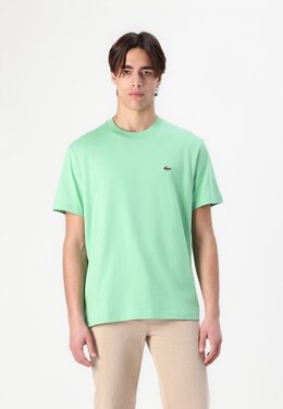 Lacoste: Жёлтая футболка 