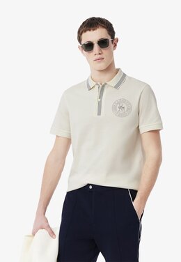 Lacoste: Белая рубашка 