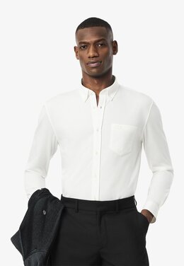 Lacoste: Белая рубашка 