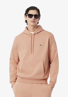 Lacoste: Розовая толстовка 