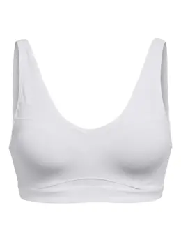 Under Armour: Белый бюстгальтер 