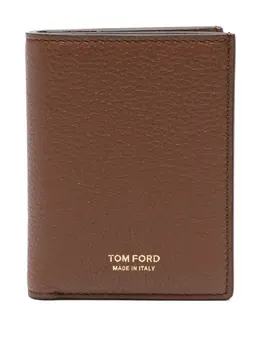TOM FORD: Коричневый кошелёк 