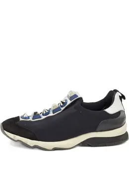 Fendi Pre-Owned: Чёрные мокасины 