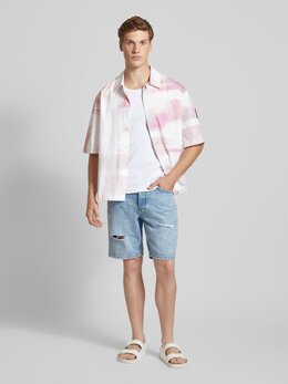 Calvin Klein Jeans: Рубашка свободного кроя 