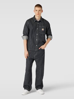 Carhartt Work In Progress: Чёрная рубашка 