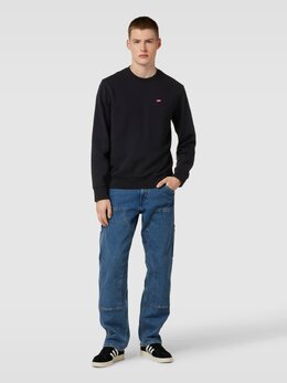 Levi's: Чёрная толстовка 