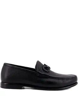 Ferragamo: Чёрные туфли  Gancini