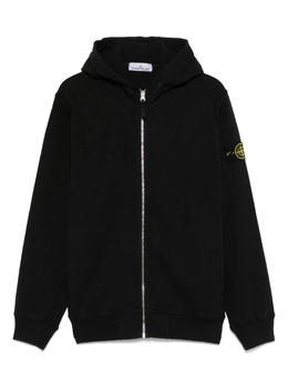 Stone Island: Чёрная толстовка  Compass