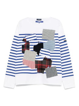 Junya Watanabe Man: Белая футболка 