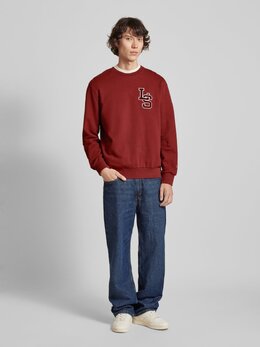 Levi's: Бордовая толстовка 