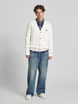 Tommy Jeans: Кардиган с v-образным вырезом 