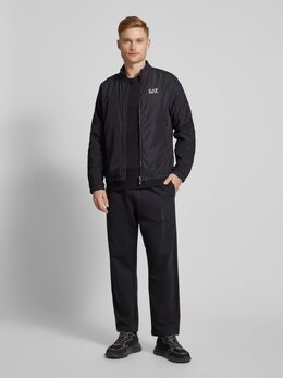 EA7 Emporio Armani: Куртка с воротником 