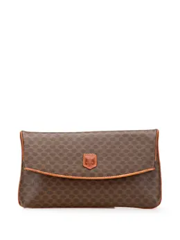 Céline Pre-Owned: Коричневый клатч 