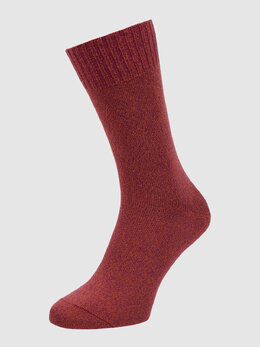 Falke: Бордовые носки 