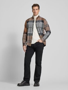 Barbour: Рубашка с воротником 