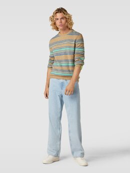 Scotch & Soda: Коричневый свитер 