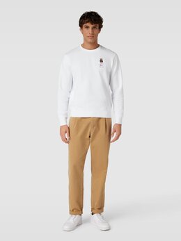 Polo Ralph Lauren: Белый свитер 