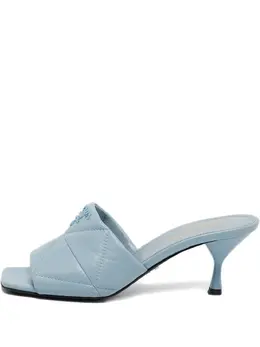 Prada Pre-Owned: Светлые сабо 