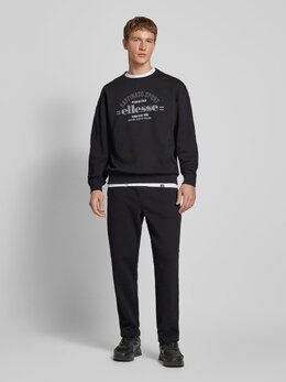 Ellesse: Чёрный свитшот 