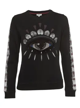 Kenzo Pre-Owned: Чёрный свитшот 