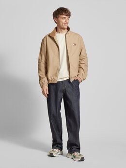 Tommy Jeans: Бежевая куртка 